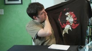 UnBoxing  Shenmue Ryo Hazuki TShirt amp MORE Ranting  Adam Koralik [upl. by Shoshanna]