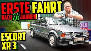 Projekt ABGESCHLOSSEN✔️  Ford Escort Xr3i  Mit VOLLGAS auf Straße amp Prüfstand [upl. by Etnuaed]