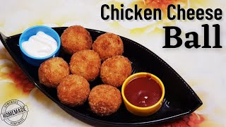 Chicken Cheese Balls  Fried Chicken Cheese Balls by Ruqs Rasoi  2021 [upl. by Bjorn530]