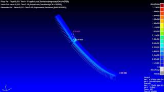 MSC NastranAcusolve  Flow over Deformable Structure Part 2of2 [upl. by Basil78]