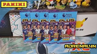 Opening 5 Panini Premier League Adrenalyn XL 2023 PLUS Packs [upl. by Ama843]