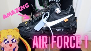 Nike Virgil Abloh OffWhite Air Force 1s with the Alyx Vibram Soles [upl. by Tdnerb47]