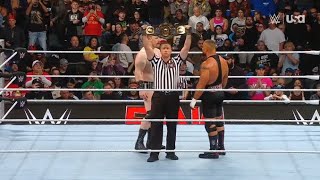 Bron Breakker vs Sheamus  WWE Intercontinental Championship WWE RAW 111824  Raw Nov 18 2024 [upl. by Eldwun614]