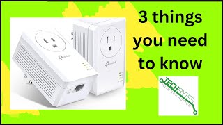 3 things you need to know about the TPLink AV1000 Powerline Ethernet Adapter [upl. by Sansone]