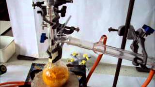 Isolation of limonene by steam distillation [upl. by Collis]