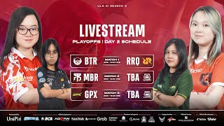 UniPin Ladies Series ID Season 3  Playoffs  Day 2 Part 2 [upl. by Ardnaskela500]