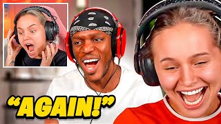 Talia Mar Reacts To KSI Trolling Talia [upl. by Eojyllib603]