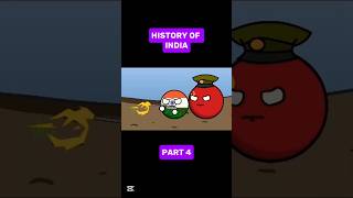 History of India 🇮🇳 Part 4 history countryballs india SUBSCRIBE😉 [upl. by Ahker]