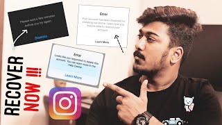 How to Restore a Permanently Deleted Instagram Account [upl. by Anavlis]