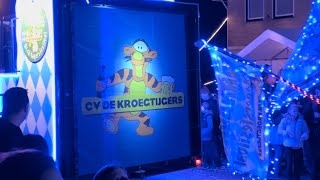 CV De Kroegtijgers Twentse verlichte carnavals optocht Tubbergen 2024 [upl. by Joed]