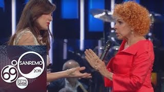 Sanremo 2019  Lirruzione di Ornella Vanoni [upl. by Ardnaid]