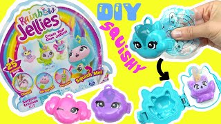 Rainbow Jellies DIY Squishy Kit with Disney Encanto Mirabel and Antonio Dolls [upl. by Lavotsirc]