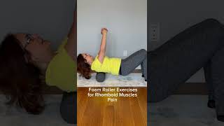 Foam Roller Exercise for Back Pain [upl. by Annovoj]