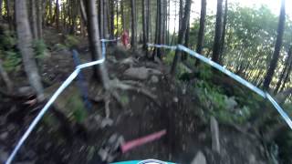 Emanuel Pombo Taça do Mundo de Downhill em Hafjell Noruega [upl. by Lleddaw]