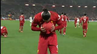 Darwin Nunez Goal vs Aston Villa Mohamed Salah Assist Liverpool vs Aston Villa Highlights 2024 [upl. by Luahs528]