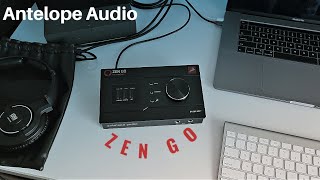 Antelope Audio ZEN GO Synergy Core  Audio Interface Review [upl. by Carolan]