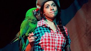 Amazing parrot imitating a girl [upl. by Willey]