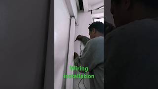 wiring installation for shower heater [upl. by Asuncion]