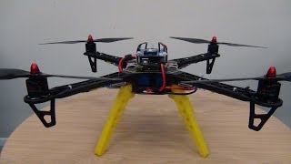 Arduino Quadcopter  Phase 4 Take off practicing [upl. by Oigroeg64]