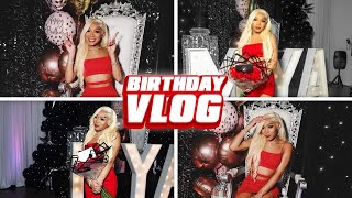 THEEMYANICOLE 18TH BIRTHDAY BASH  VLOGMAS DAY 21 [upl. by Nwahsar]