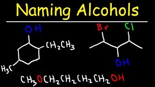 Naming Alcohols  IUPAC Nomenclature [upl. by Hyland821]