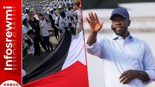 Solidarité pour la cause Palestinienne Le discours percutant du PM Ousmane SONKO [upl. by Belak]