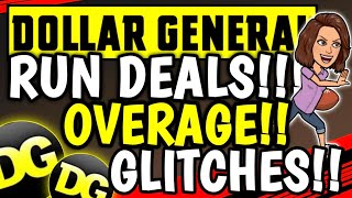 🤯OMG RUN FREE OVERAGE SO MANY CRAZE DEALS DOLLAR GENERAL COUPONING THIS WEEK SHOPPING AT DG [upl. by Aenea]