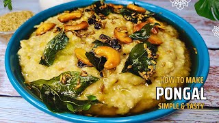 Healthy Foxtail Millet Pongal  Perfect for Weight Loss amp Diabetics [upl. by Airreis63]