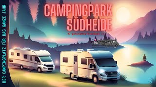 Der Premium Campingplatz Südheide WellnessOase amp seltene Serivce Features mitten in der Heide [upl. by Dogs]