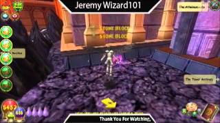 Wizard101 Reagent Farming The Atheneum in DragonspyreOre Stone Block Lava Lily [upl. by Candi335]