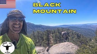 HIKING TO THE SUMMIT OF BLACK MOUNTAIN IN 2024 San Bernardino CA USA [upl. by Ansaev229]