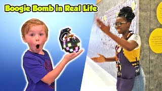 Using Fortnite Boogie Bomb in Real Life on People [upl. by Martineau]