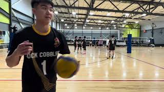 Gock Cobblers vs TBA Division 1  Manningham Volleyball  101124 [upl. by Kiyoshi195]