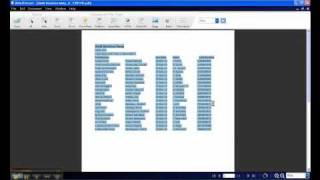 How to Convert PDF to Excel with Able2Extract 7 [upl. by Dibbell]