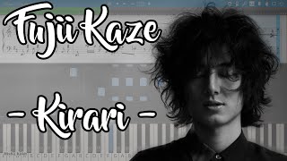 Fujii Kaze  Kirari Piano Tutorial  Sheets  MIDI Synthesia [upl. by Abeh]