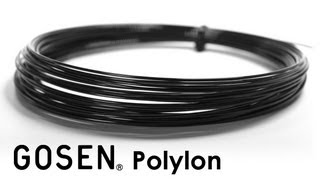 Gosen Polylon String Review [upl. by Aniled474]