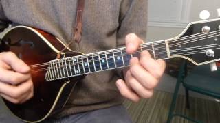 Cooleys Reel  Traditional Fiddle Tune on Mandolin [upl. by Huan629]