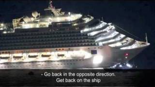 Costa Concordia  Captain Schettino Funkspruch Eng Untertitelflv [upl. by Aimik]