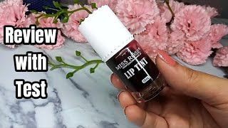 Miss Rose Lip Tinthonest review with test🍁 [upl. by Eniamor]