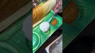 Making 70mm Dosa ytshortstreetfood shorts viralshort harshath 👑Royal [upl. by Blas]