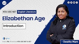 Introduction of Elizabethan Age in English Literature for UGC NET DEC 2023 [upl. by Yrem]