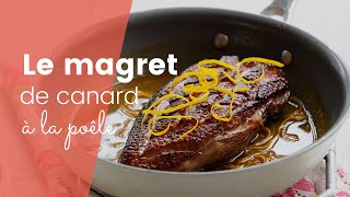 Le magret de canard à la poêle super facile [upl. by Broida]