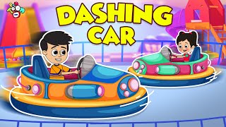 Gattu Chinki and DASHING CAR  Animated Stories  English Cartoon  Moral Stories  PunToon Kids [upl. by Burke291]