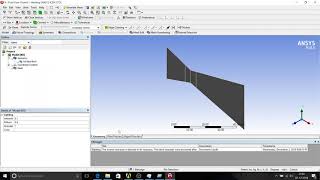 Flow analysis of 2D Convergent Divergent Nozzle ANSYS FUENT [upl. by Tatman]