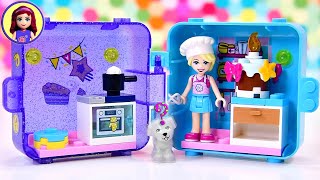 Which surprise pet will you get Lego Friends Stephanies Play Cube Build amp Review [upl. by Barbra]