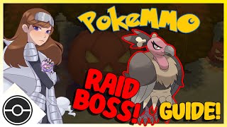 Fighting the Alpha Mandibuzz Raid Boss Fight amp Guide  PokeMMO Halloween Event 2024 [upl. by Hocker]