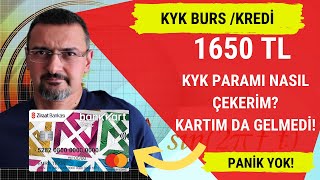 KYK PARAMI NASIL ALIRIM KARTIM DA GELMEDİ [upl. by Conal]