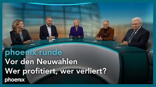 phoenix runde Vor den Neuwahlen  Wer profitiert wer verliert [upl. by Nickie]