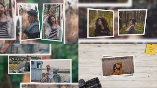 Memories Photo Slideshow  Photo Gallery – Free Download After Effects Template [upl. by Odinevneib827]