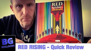 Red Rising Collectors Edition  Review [upl. by Angel]